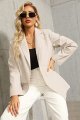Womens Work Casual Oversized Blazers Long Sleeve Open Front Office Business Jackets