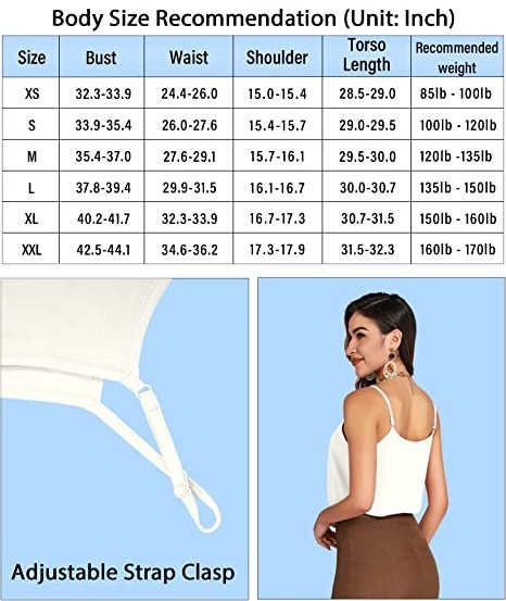 Women's Bodysuit V Neck Spaghetti Strap Tank Tops